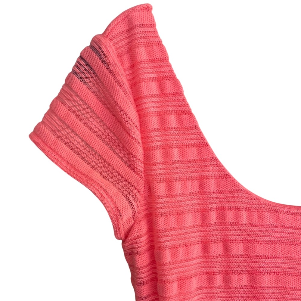 Lilly Pulitzer Maxi Dress Women's Small Neon Coral Coastal Beach Coquette - Picture 3 of 8